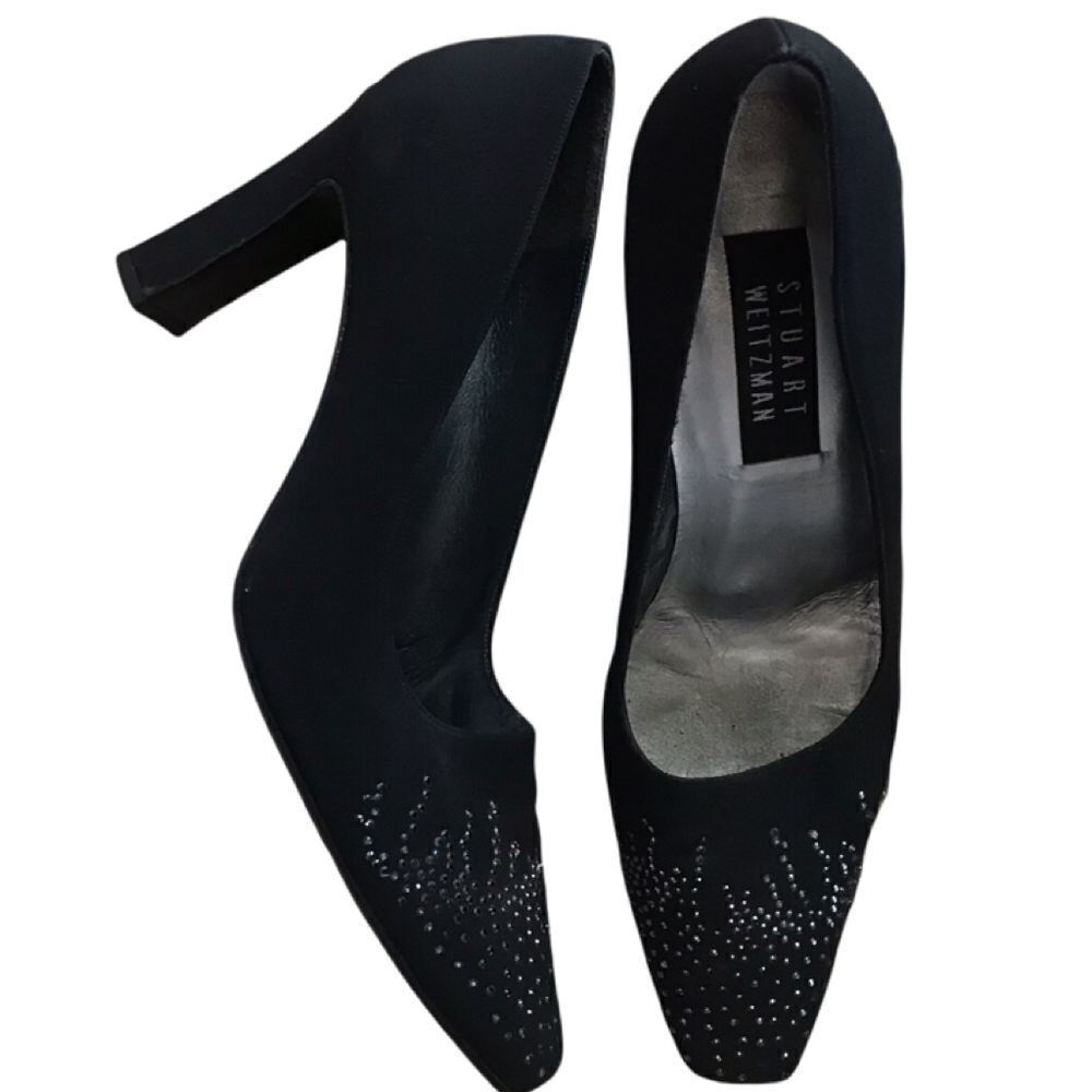 Stuart wietzman vintage rhinestone heel